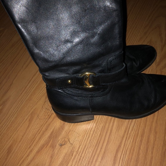 Ralph Lauren leather riding boots - Picture 2 of 6